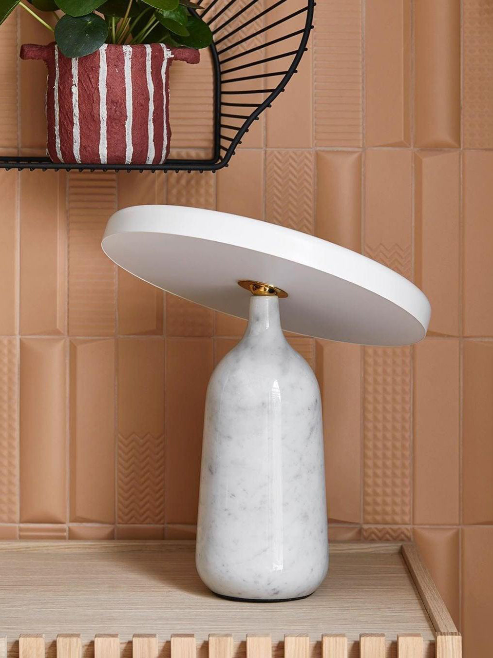 Astrian Marble Minimalist Table Lamp