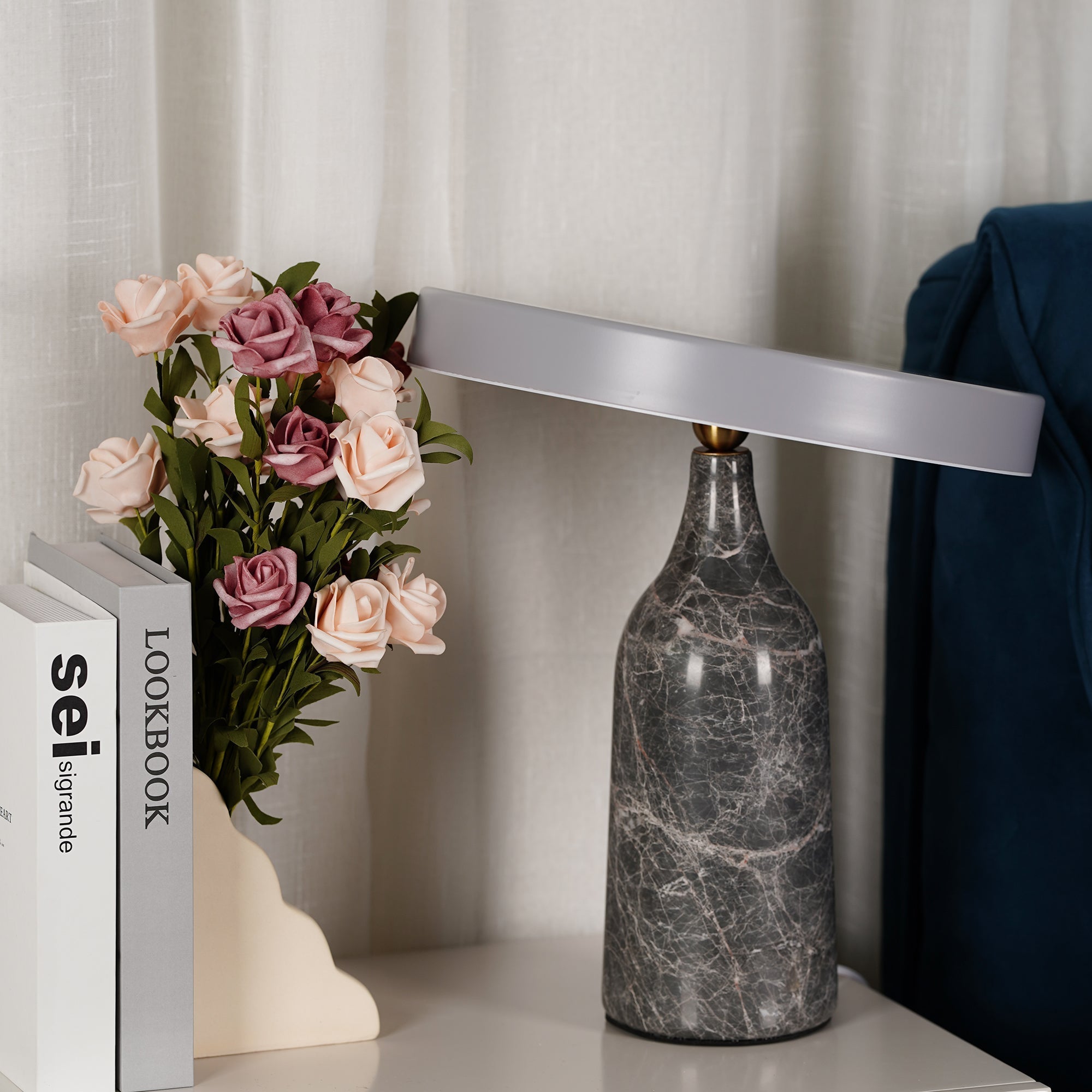 Astrian Marble Minimalist Table Lamp