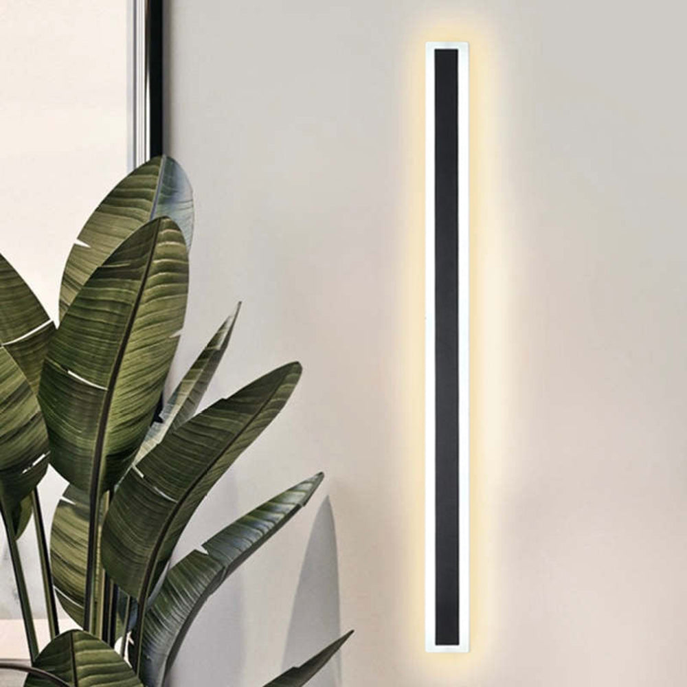Arisha Radiation Linear Acrylic Outdoor Wall Lamp Garden Corridor