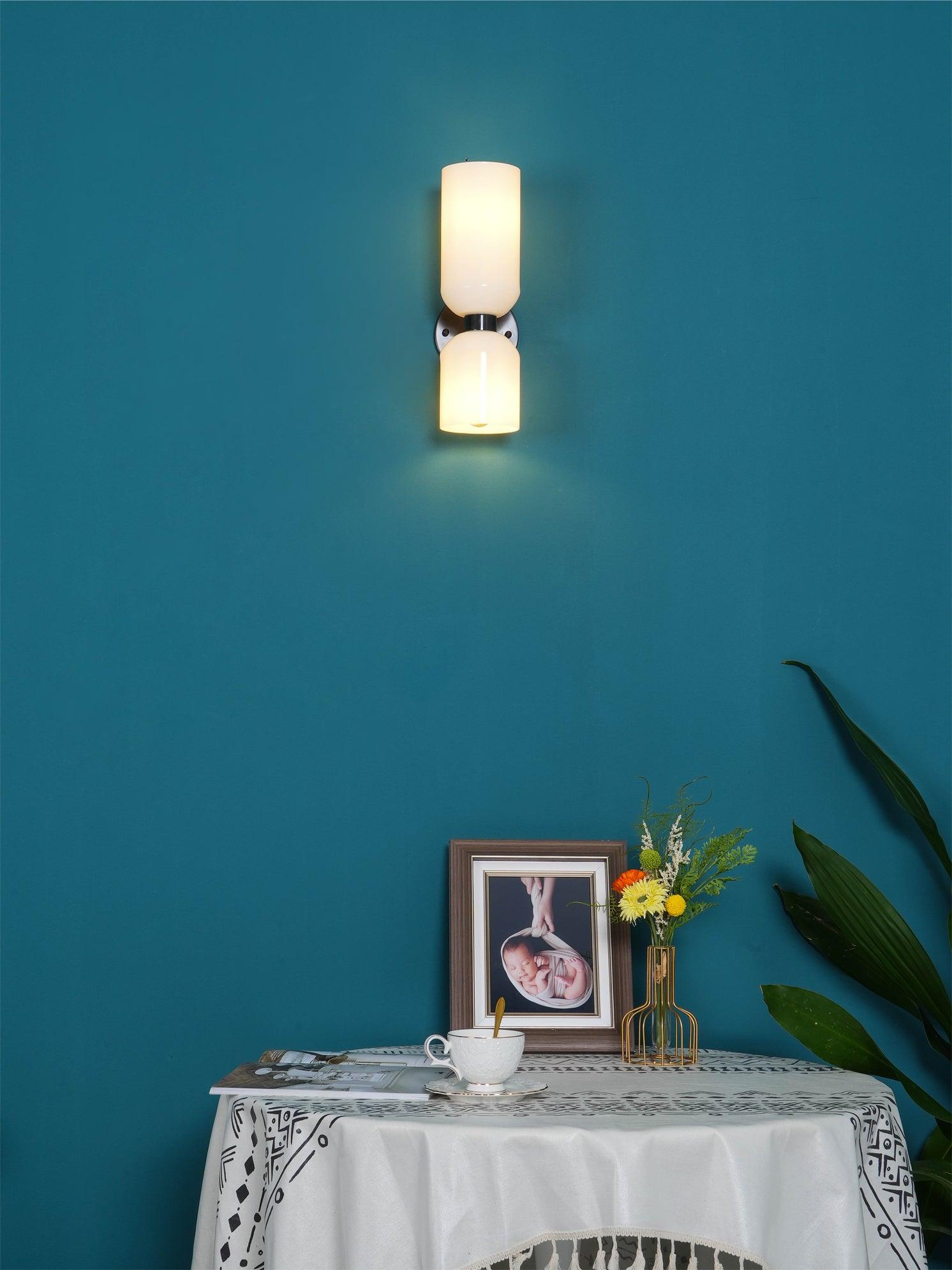 Bryn Modern Minimalist Glass Wall Lamp