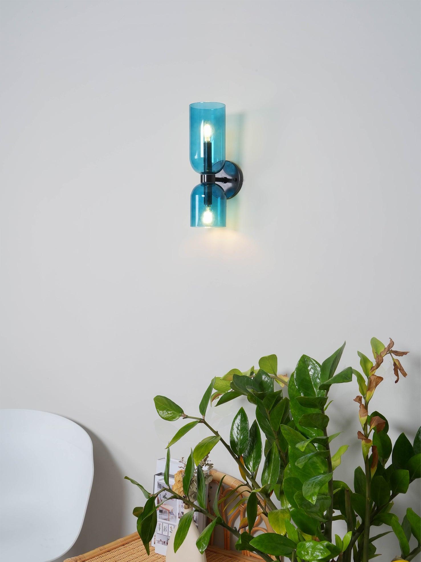 Bryn Modern Minimalist Glass Wall Lamp