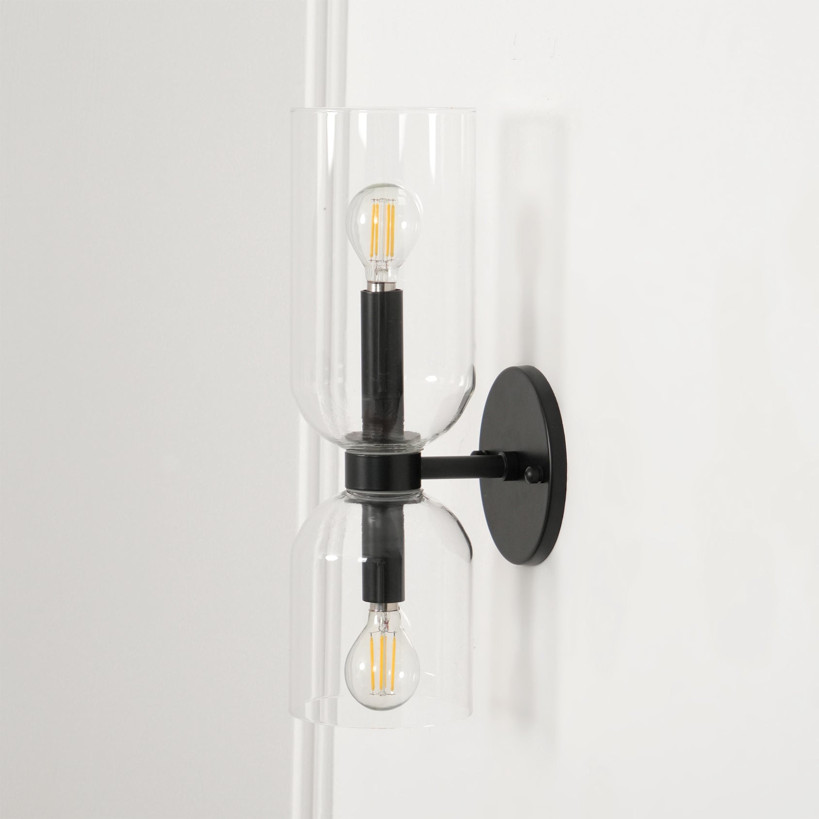 Bryn Modern Minimalist Glass Wall Lamp
