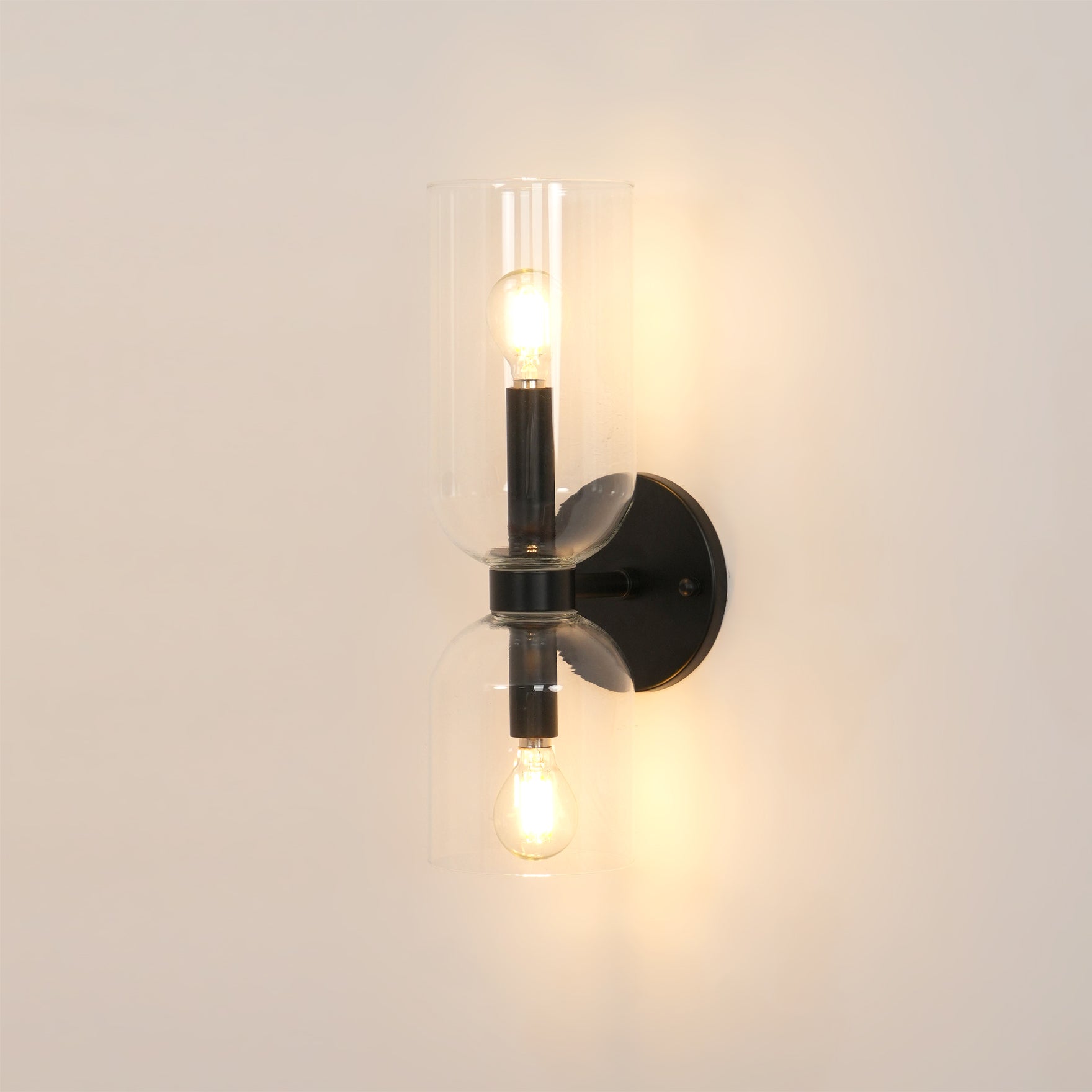 Bryn Modern Minimalist Glass Wall Lamp