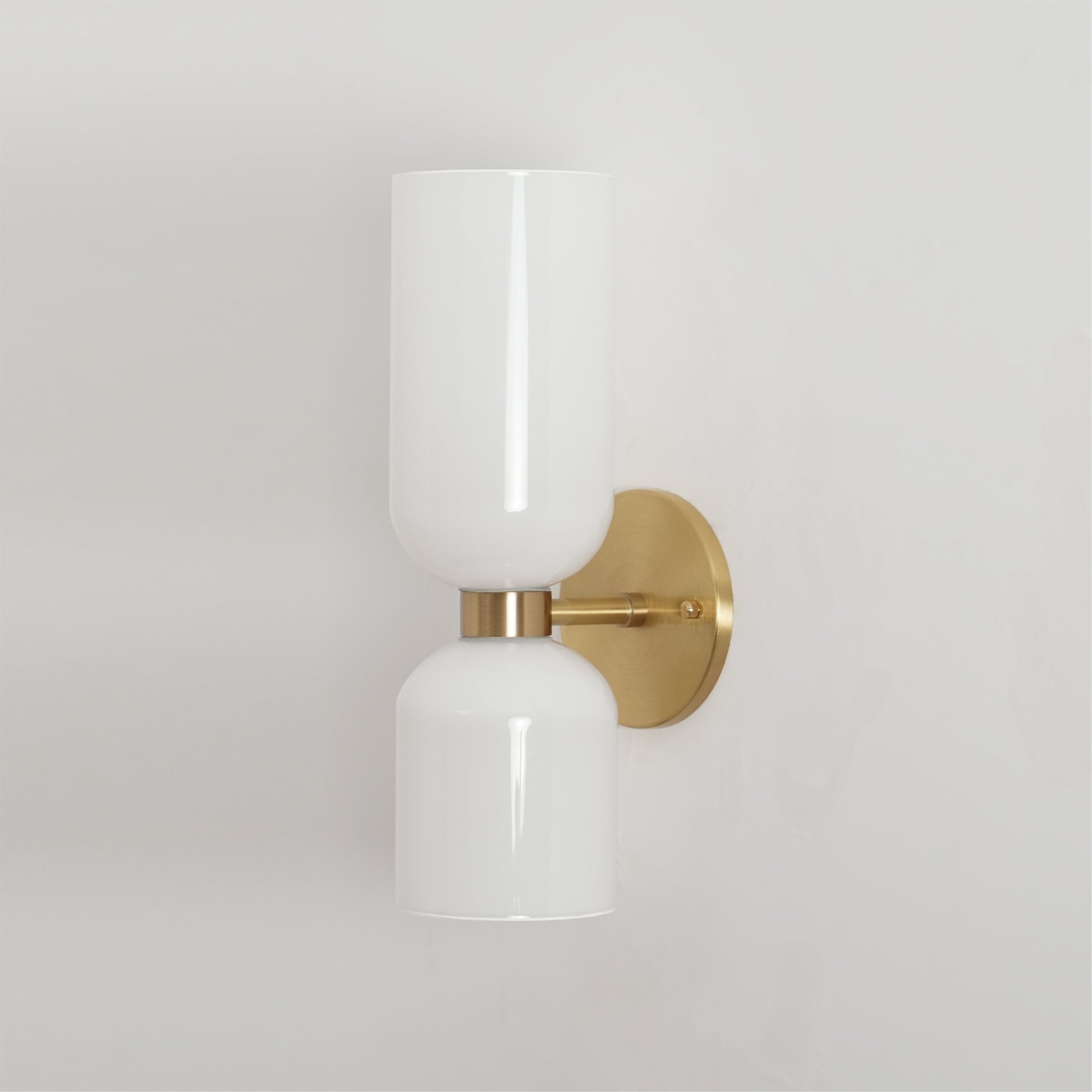 Bryn Modern Minimalist Glass Wall Lamp