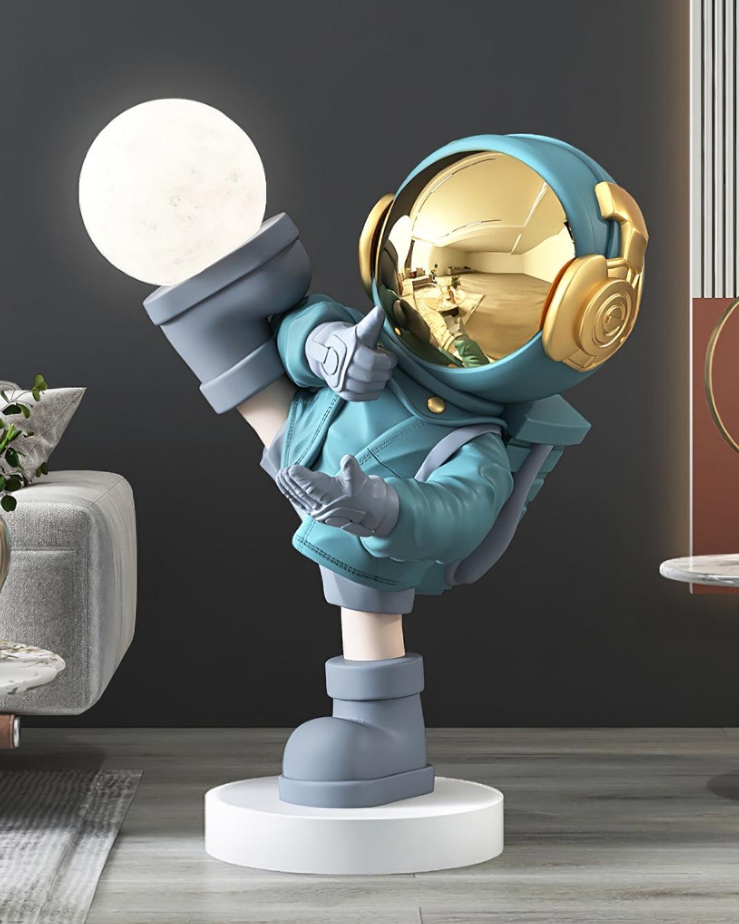 Arloril Astronaut Figurine Table Lamp