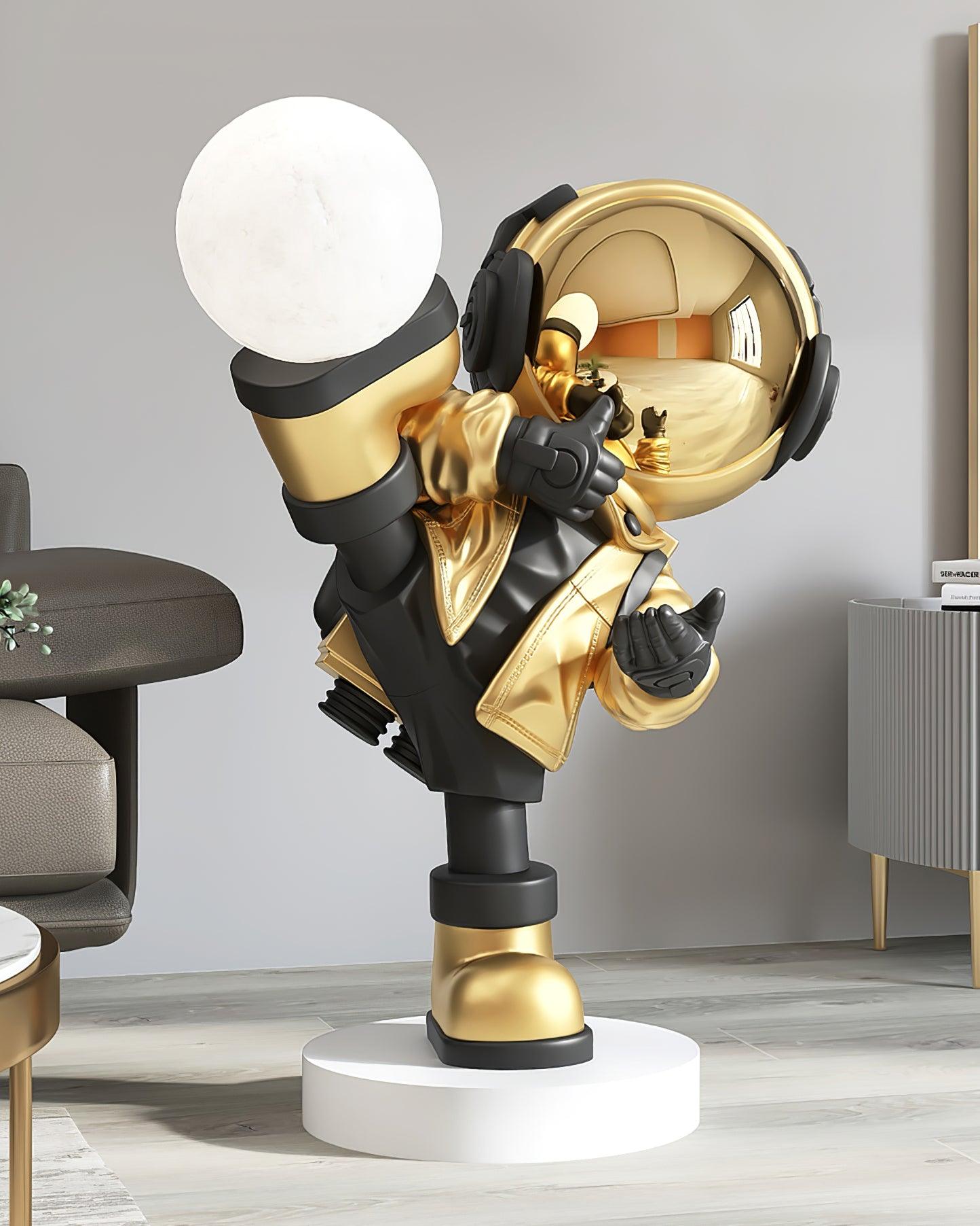 Arloril Astronaut Figurine Table Lamp