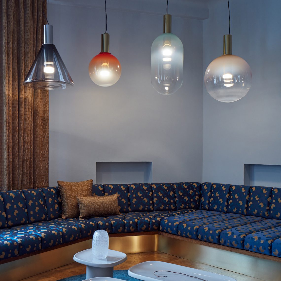 Aeris Minimalist Glass Pendant Lamp