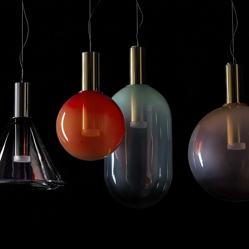 Aeris Minimalist Glass Pendant Lamp
