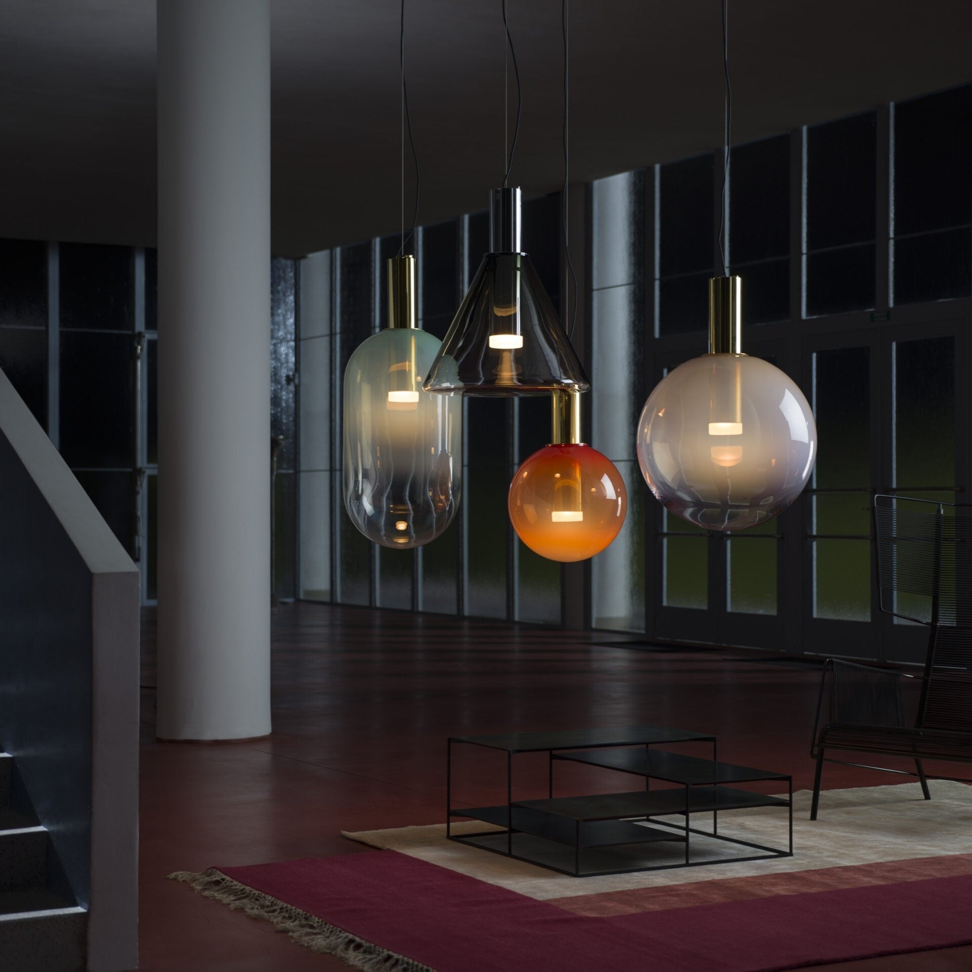 Aeris Minimalist Glass Pendant Lamp