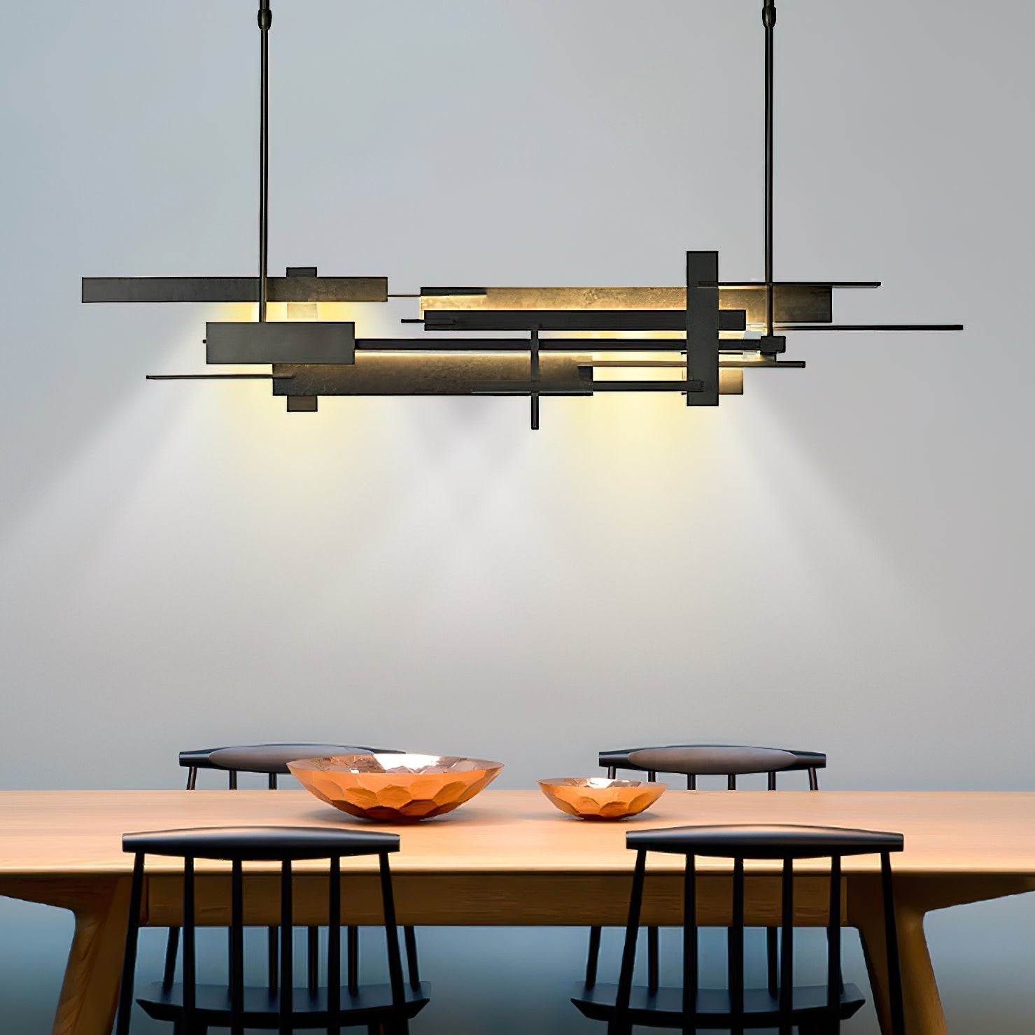 Orlenace Geometric Pendant Light - Neutral Decor