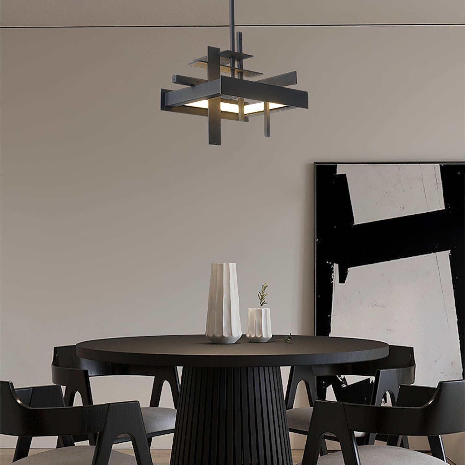 Orlenace Geometric Pendant Light - Neutral Decor