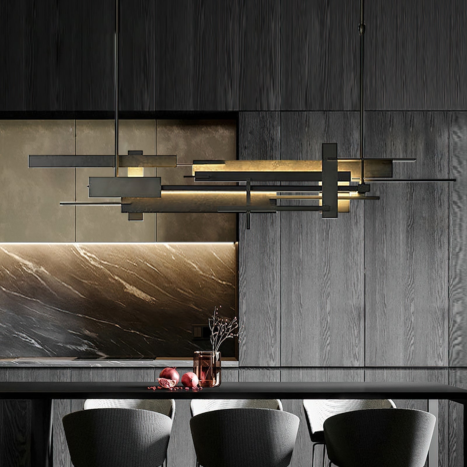 Orlenace Geometric Pendant Light - Neutral Decor