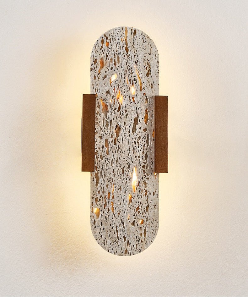 Seroaria Travertine Wall Light