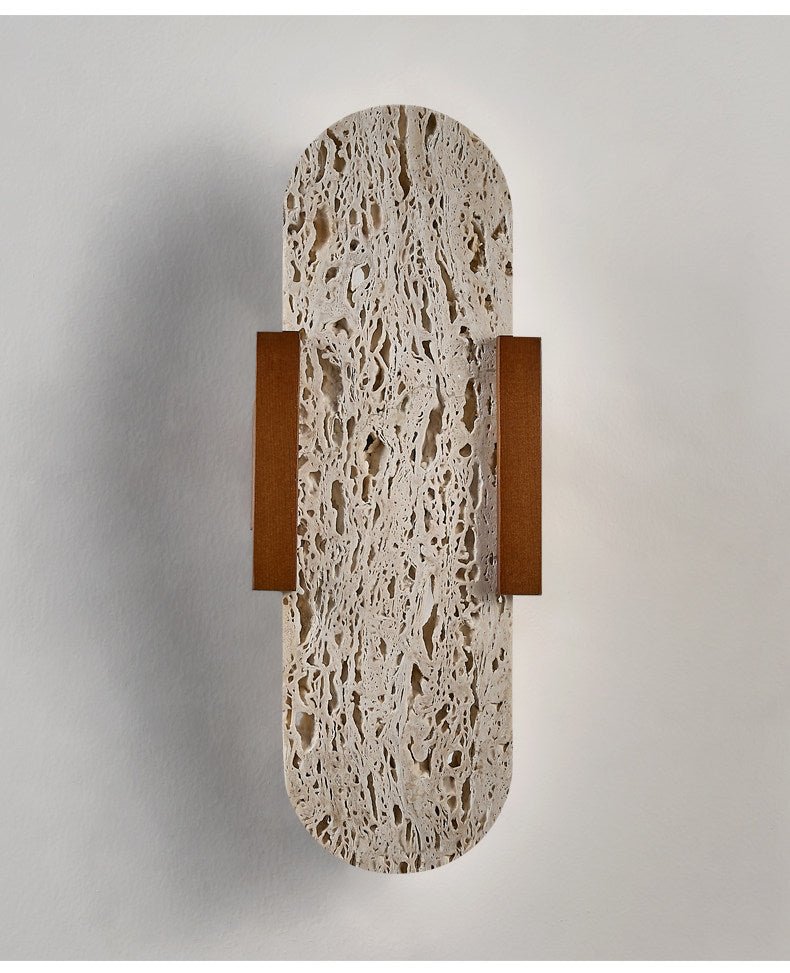 Seroaria Travertine Wall Light