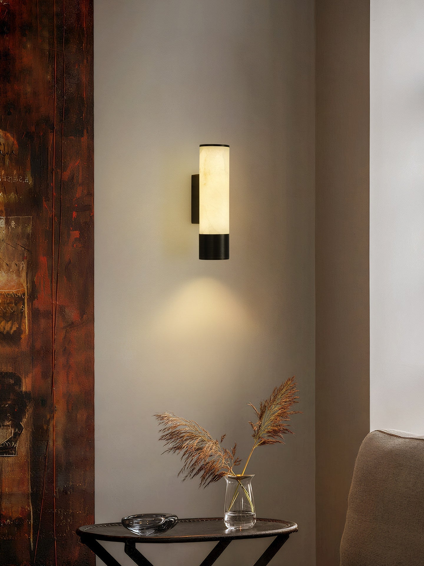 Rhevan Alabaster Wall Lamp