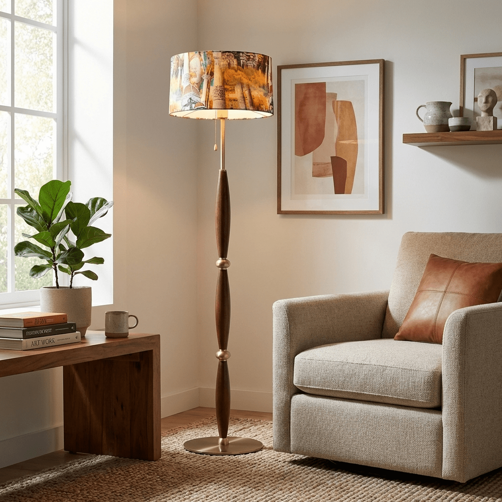 Ciralette Sculpted Floor Lamp