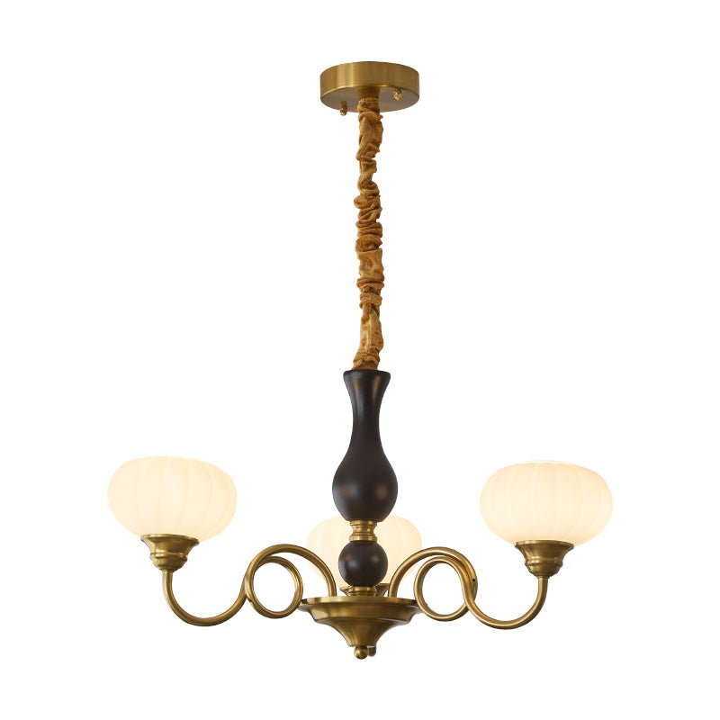 Avinor Nordic Traditional Wood Chandelier