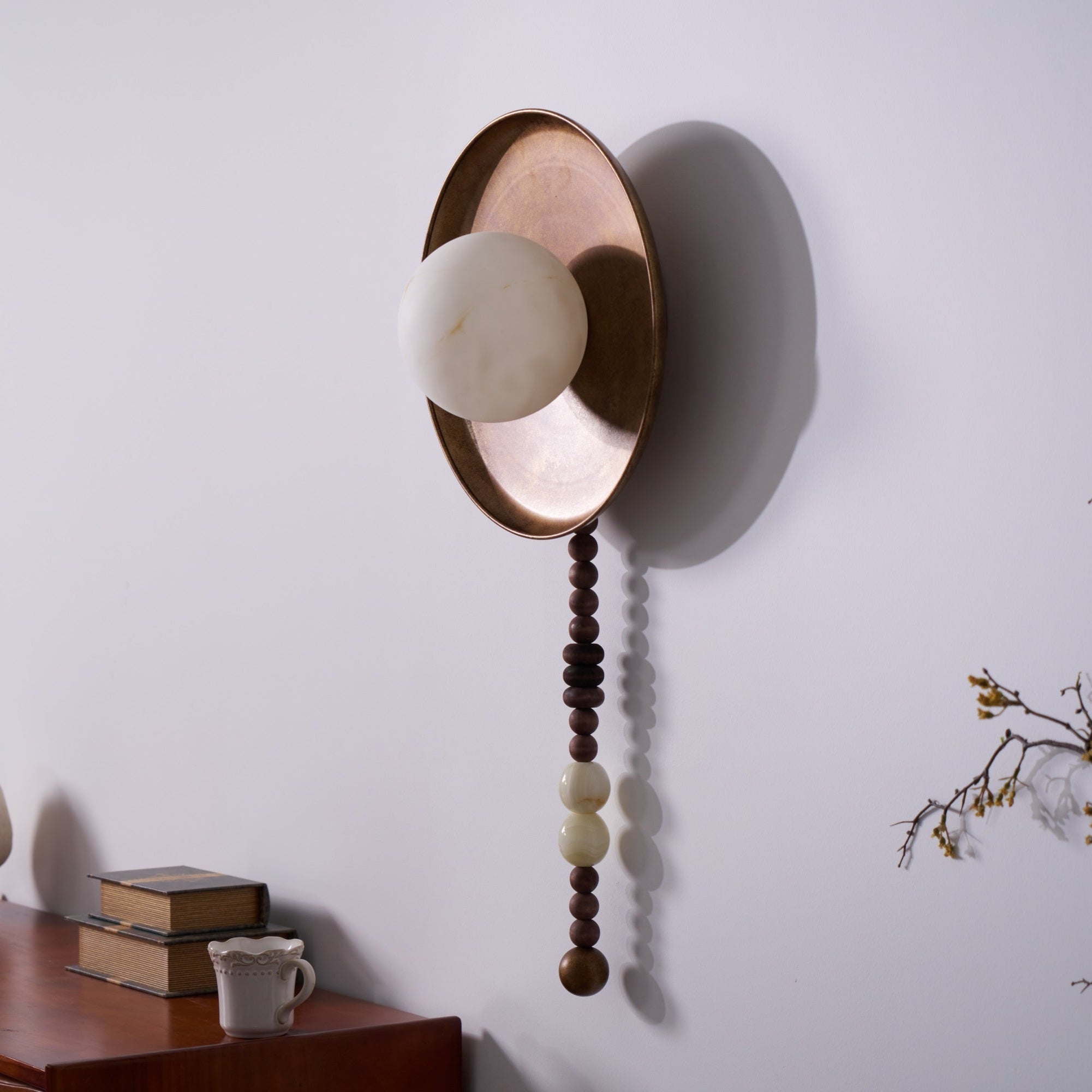 Siroxen Premium Nordic Art Marble Wall Light