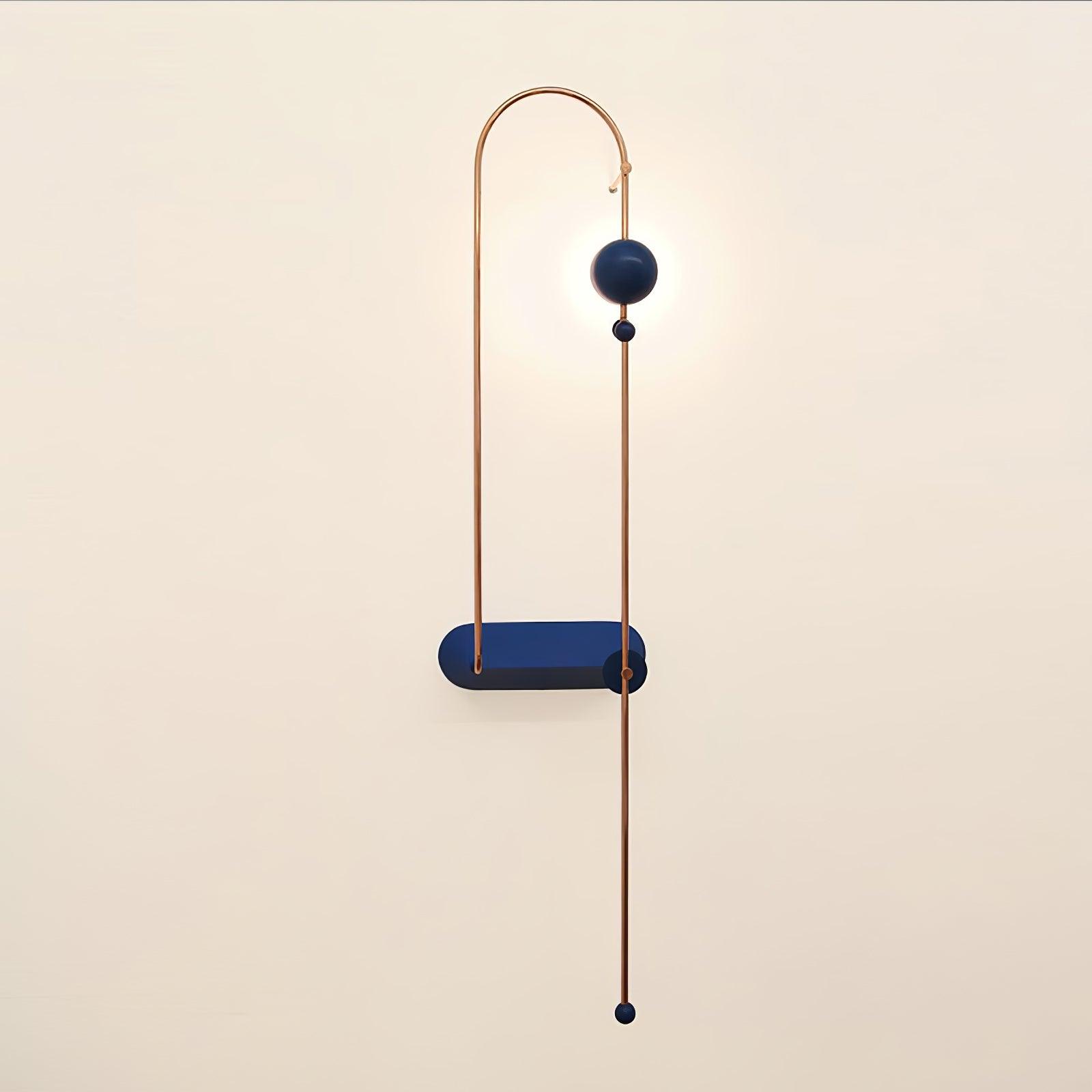 Curve Electrical Circuit Wall Lamp