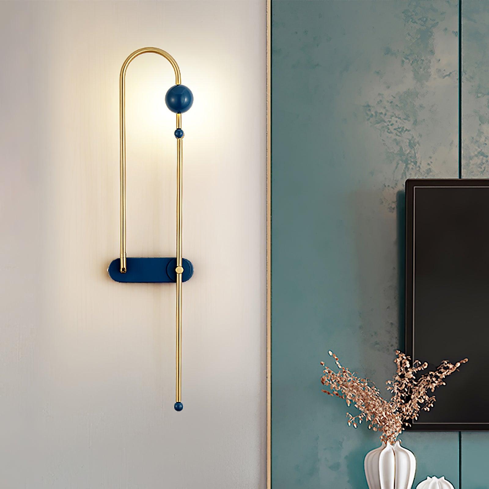 Curve Electrical Circuit Wall Lamp