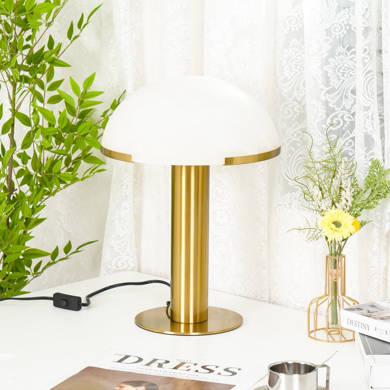 Keir Alabaster Table Lamp