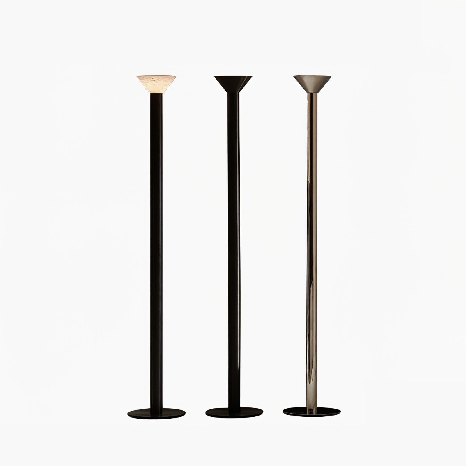 Evvaren Column Alabaster Floor Lamp