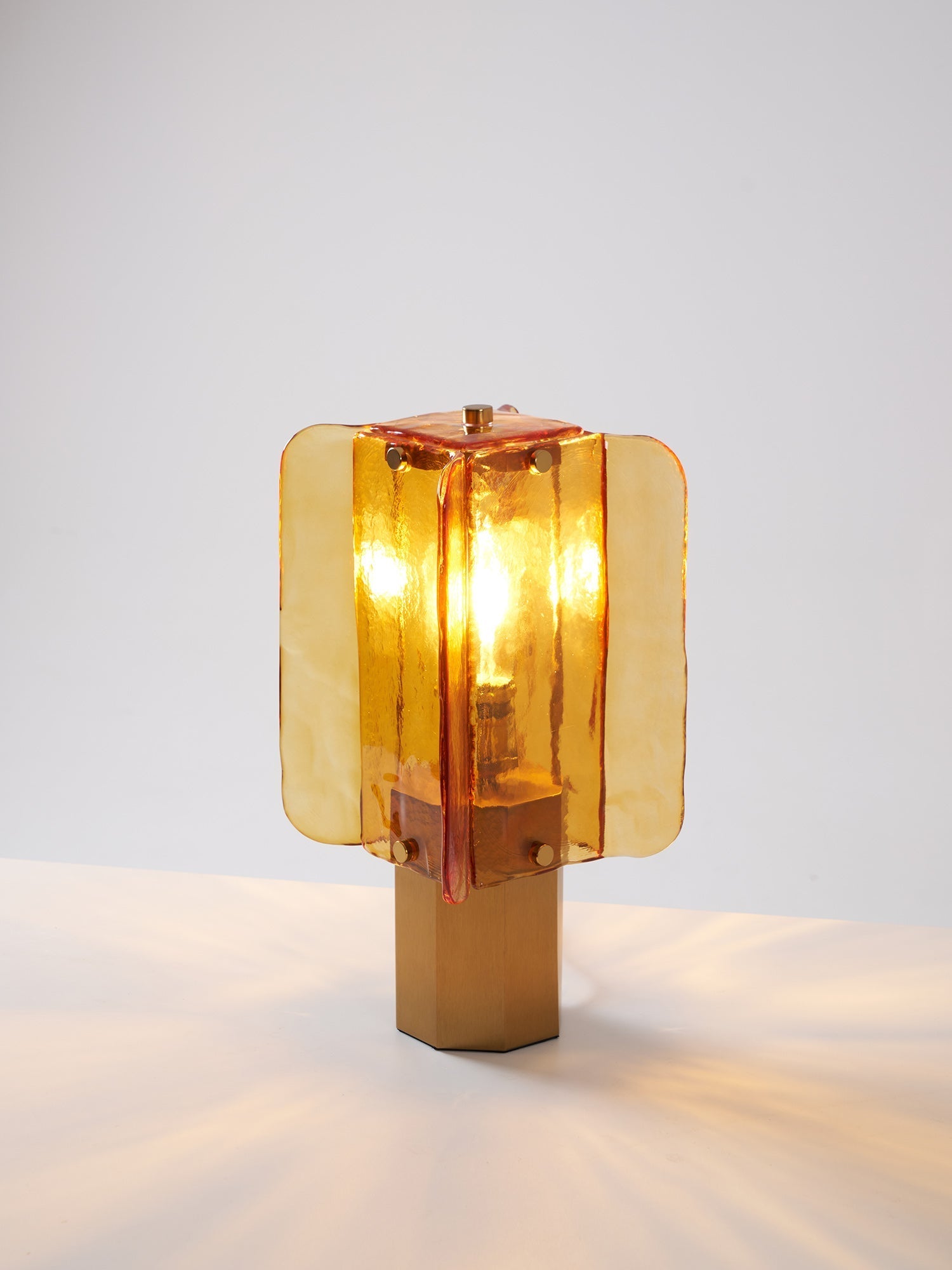 Aurelia Glass Table Lamp - Neutral Decor