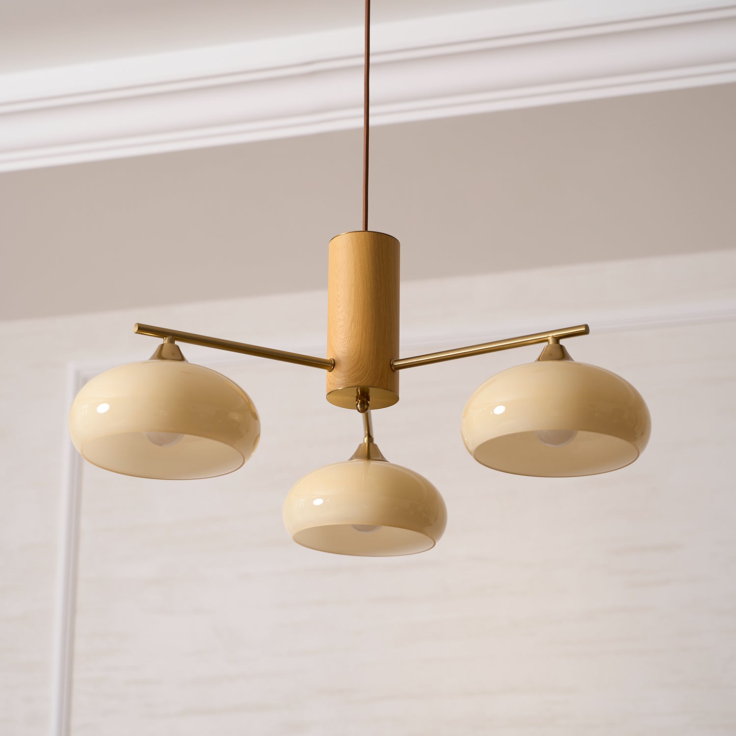 Clairview Elliptical Persimmon Chandelier
