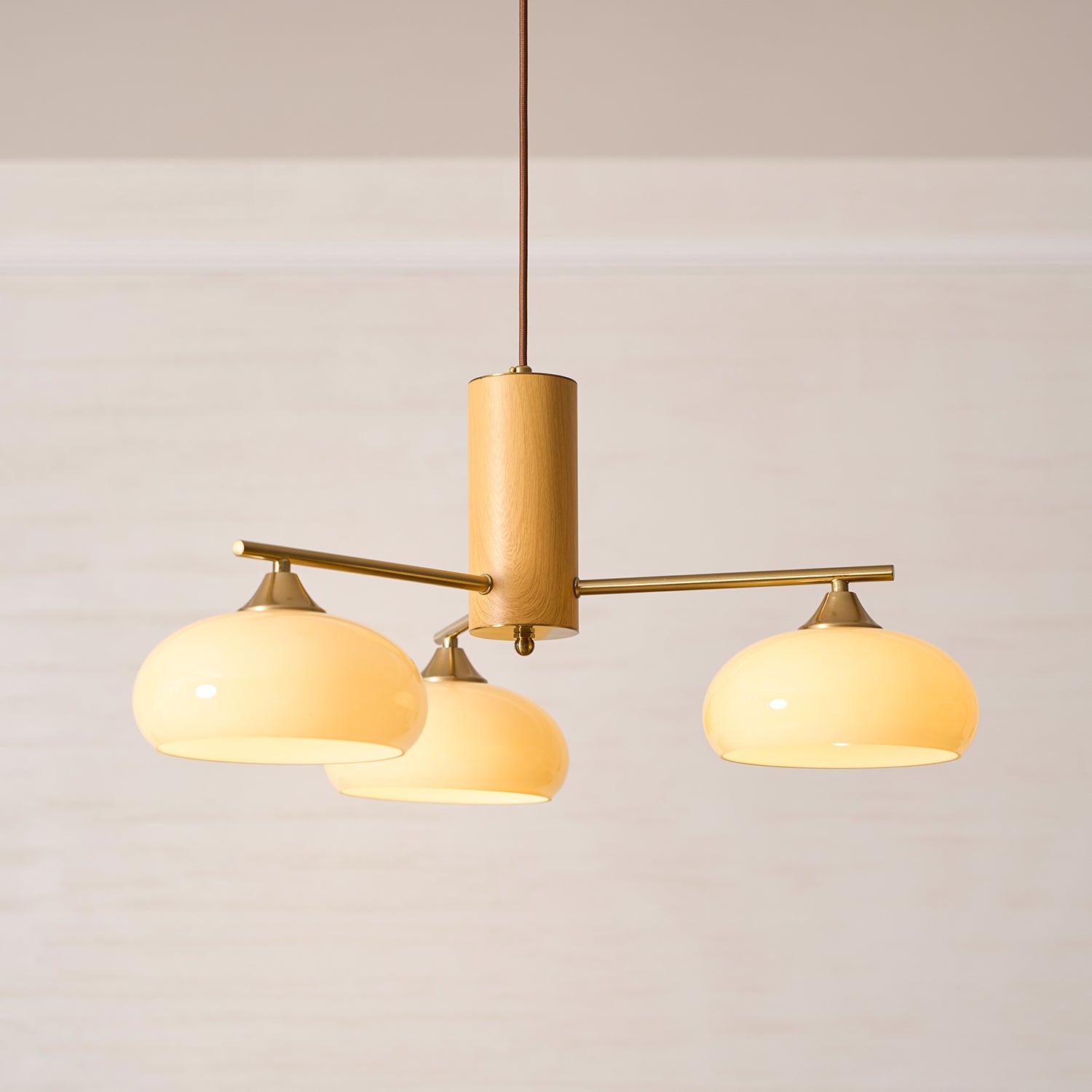 Clairview Elliptical Persimmon Chandelier