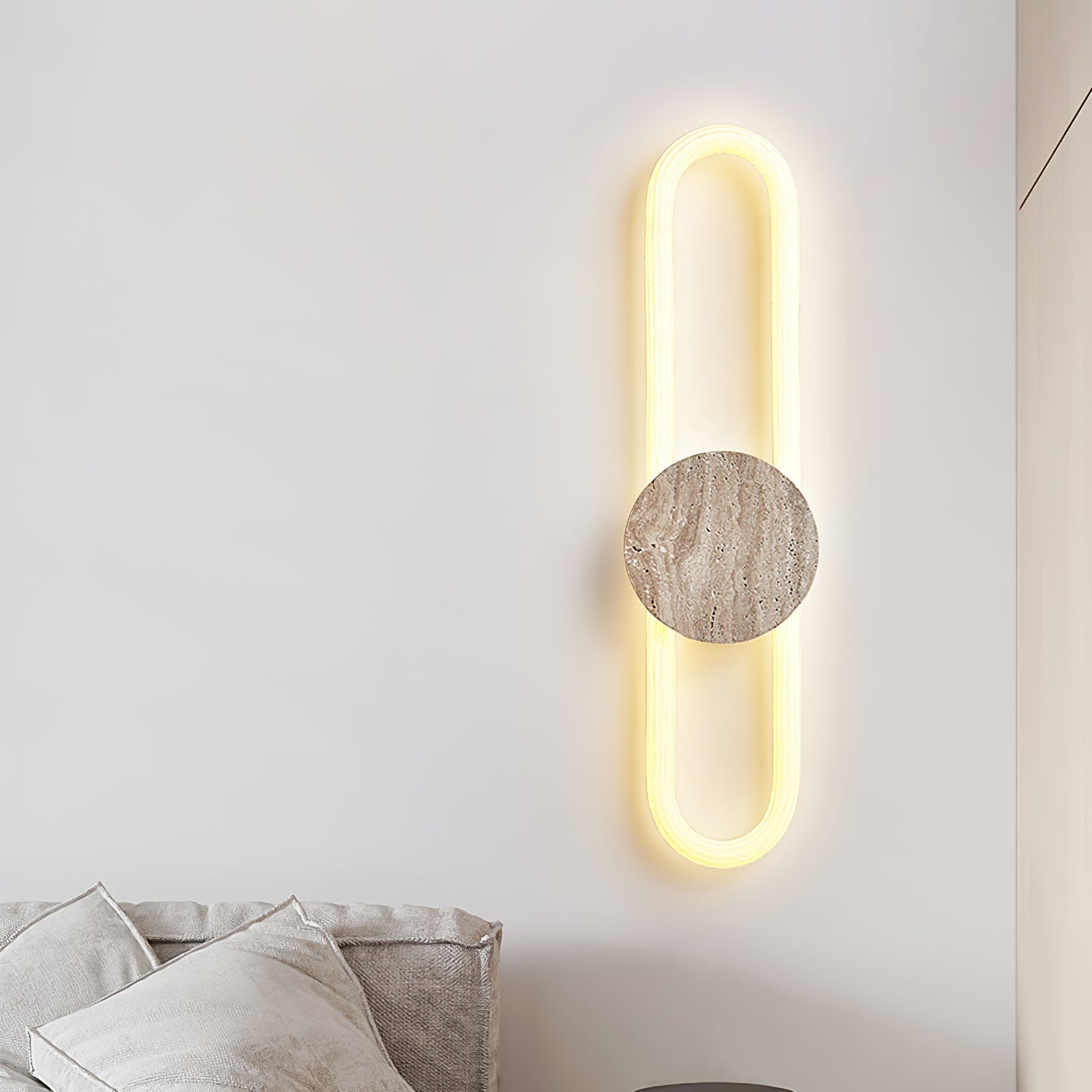 Mysolel Travertine Wall Light