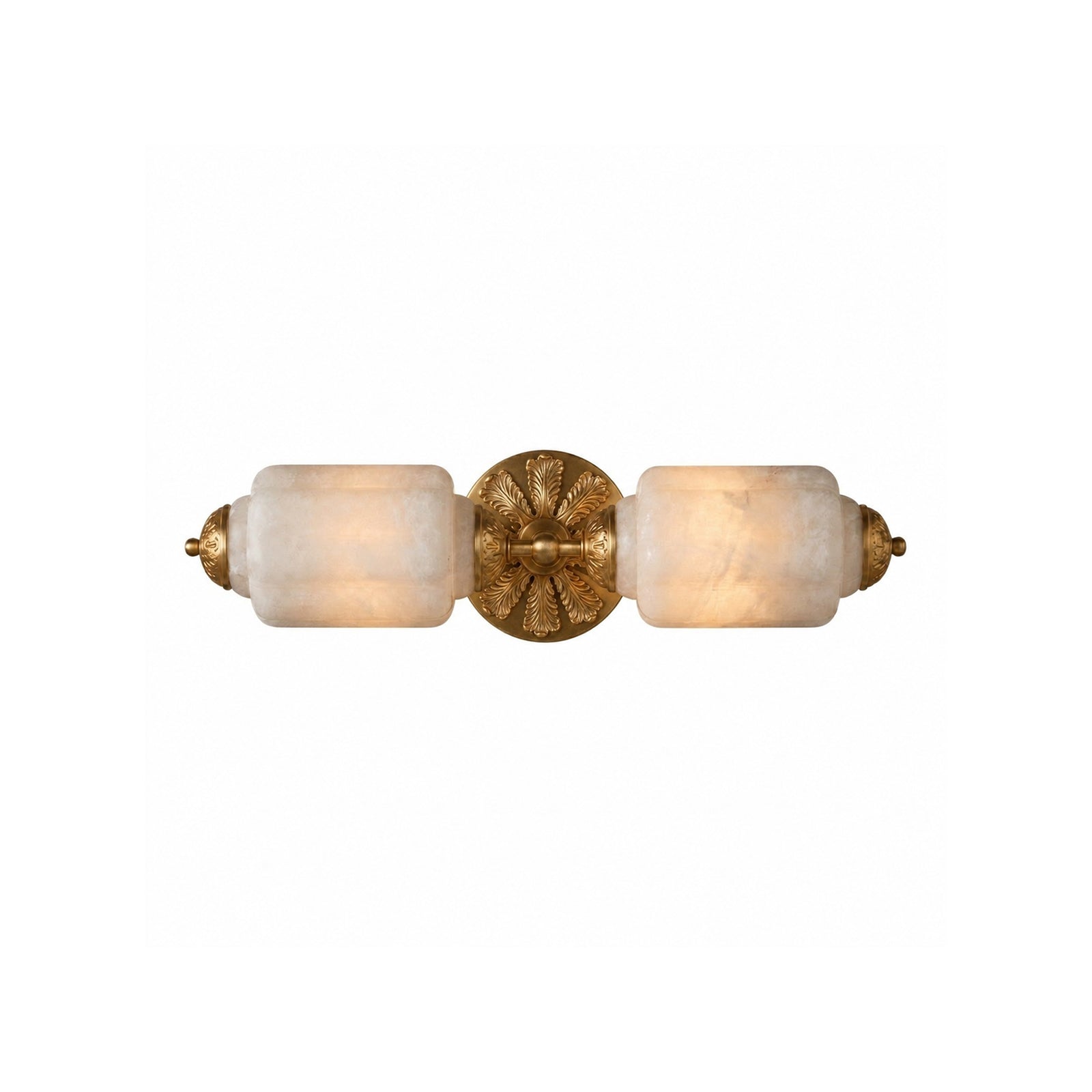 Marstone Scallop Alabaster Indoor Wall Light