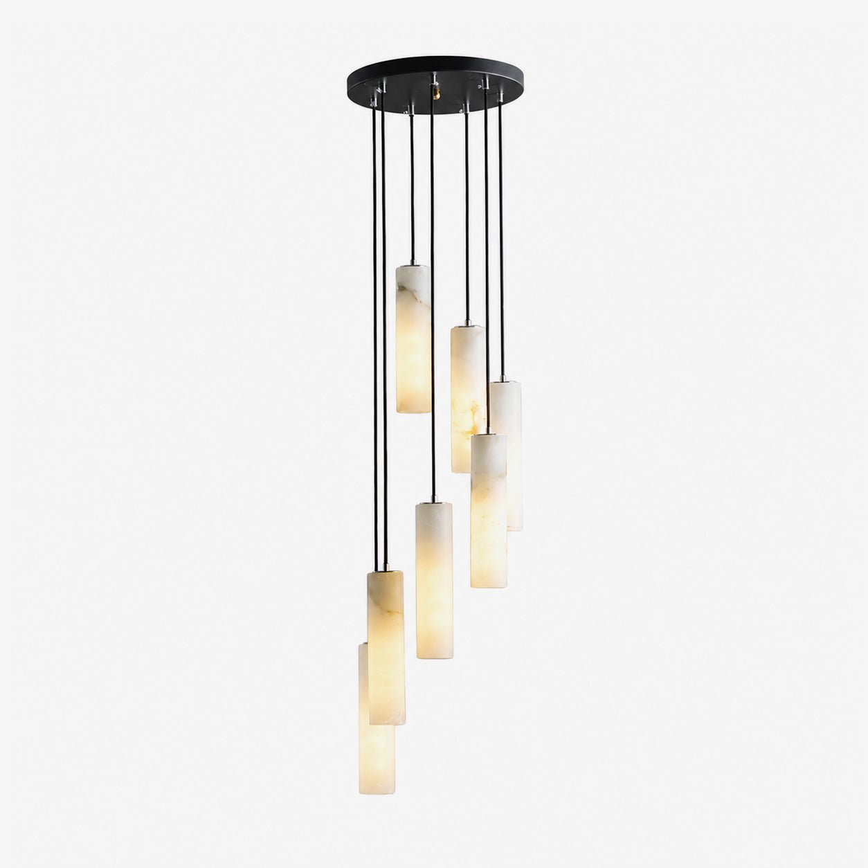 Niveise Alabaster Cluster Pendant Lamp