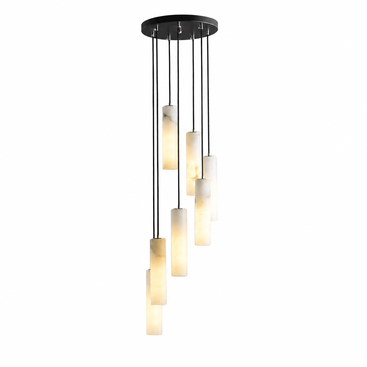 Niveise Alabaster Cluster Pendant Lamp