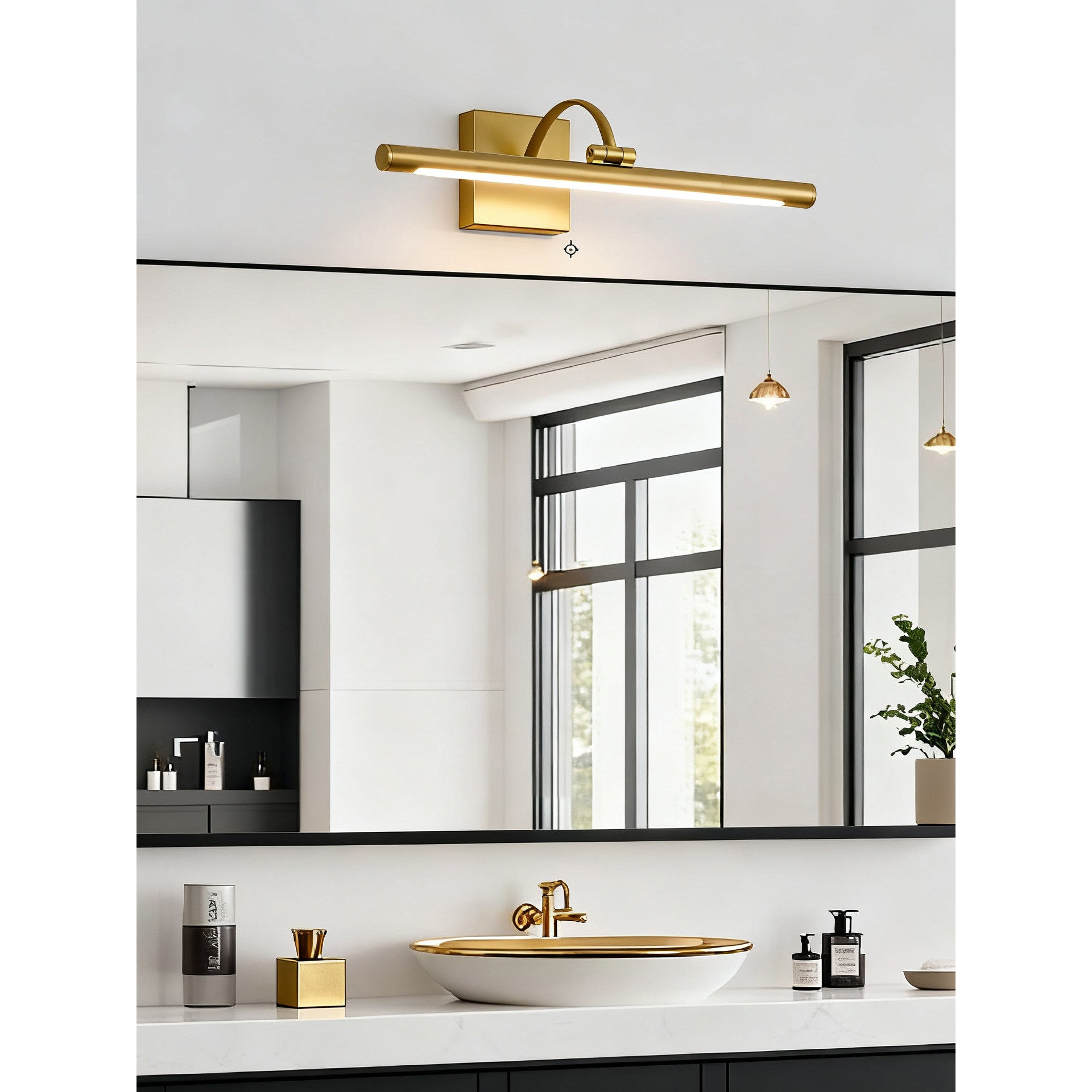 Norwood Brass Indoor Wall Light