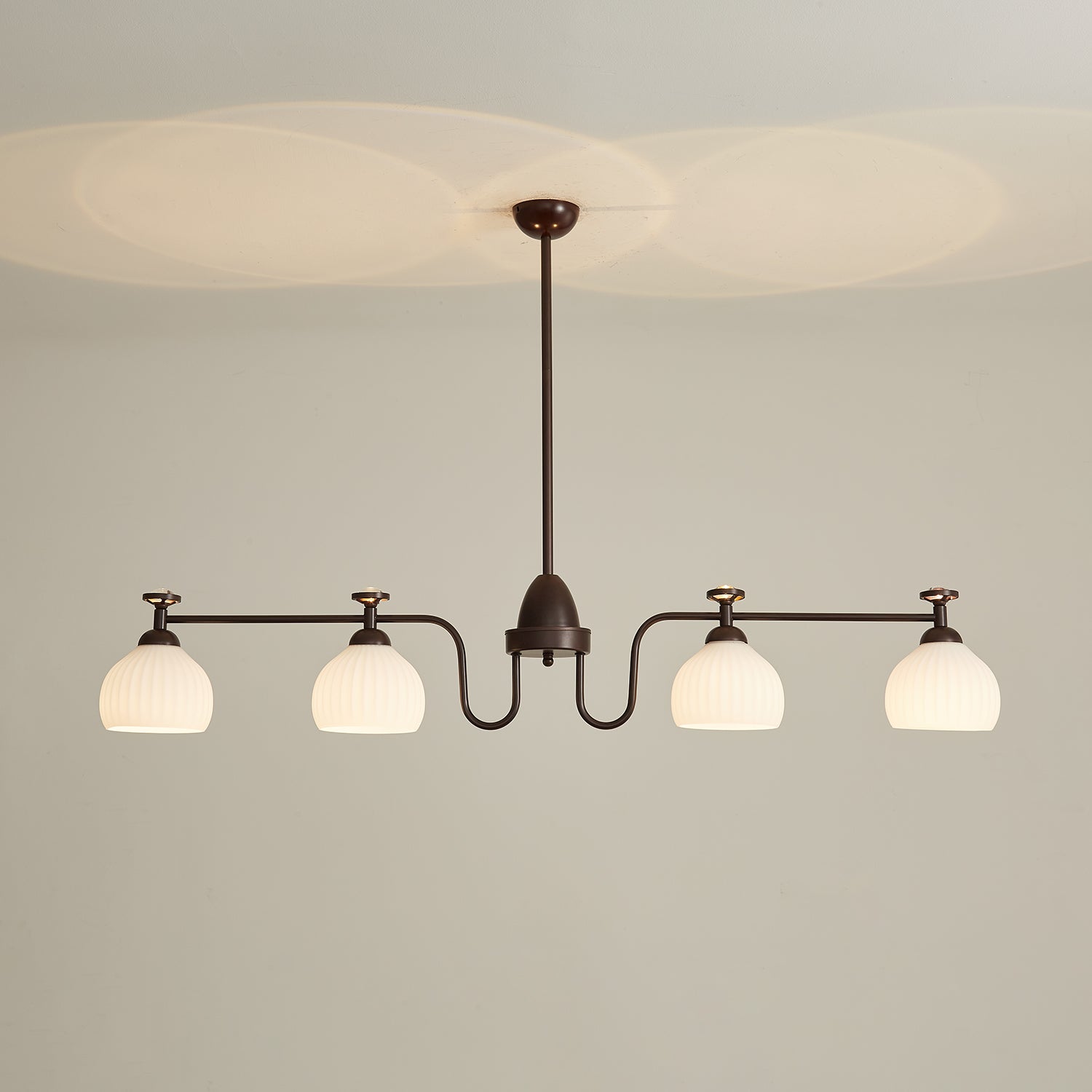 Calaeor Premium Elegance Glass Chandelier