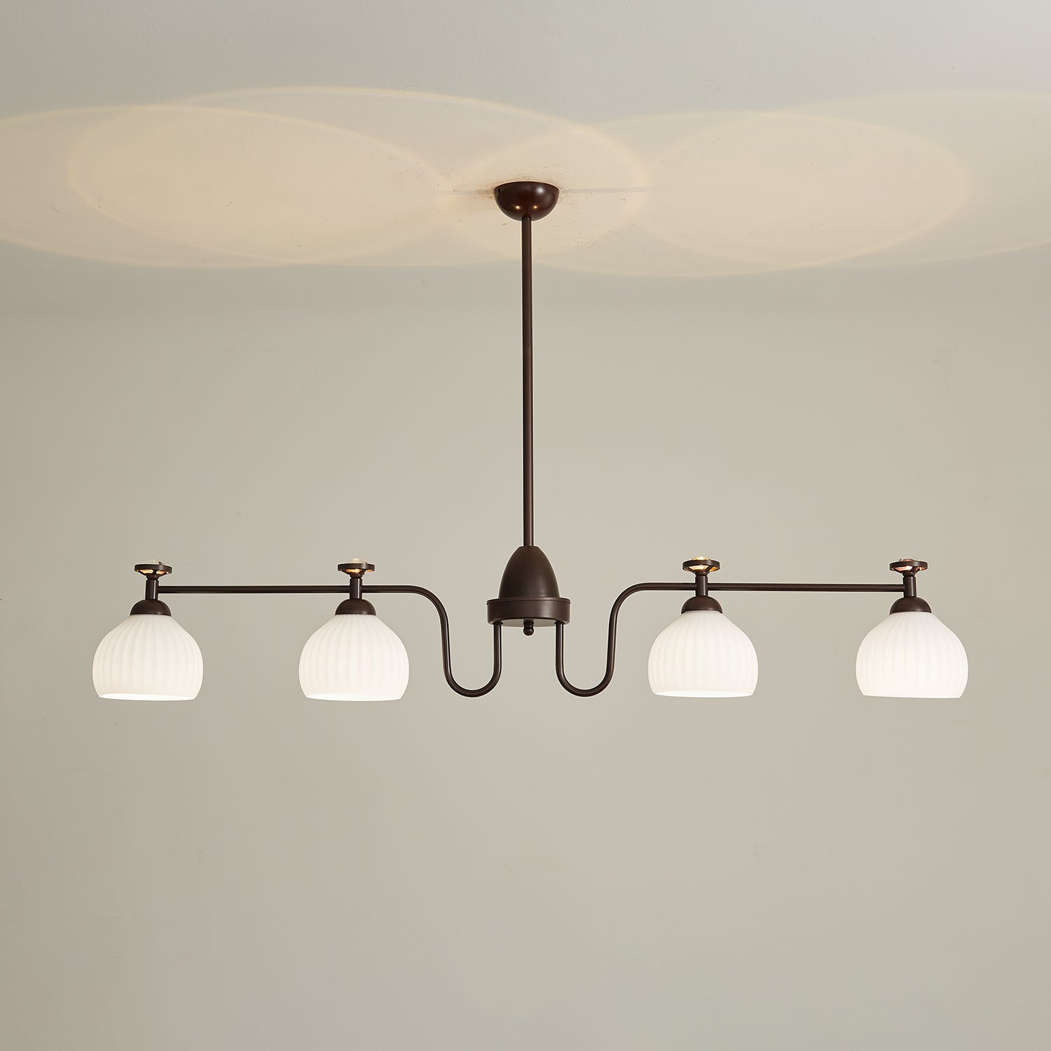 Calaeor Premium Elegance Glass Chandelier