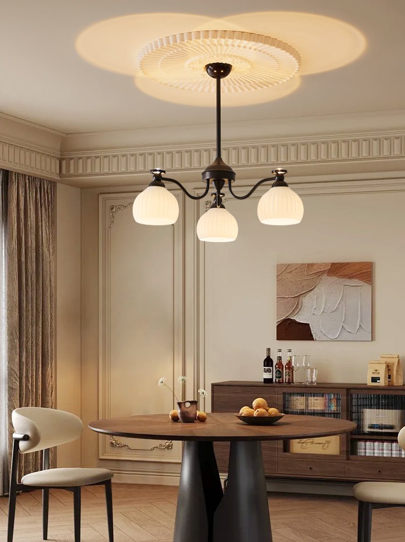 Calaeor Premium Elegance Glass Chandelier