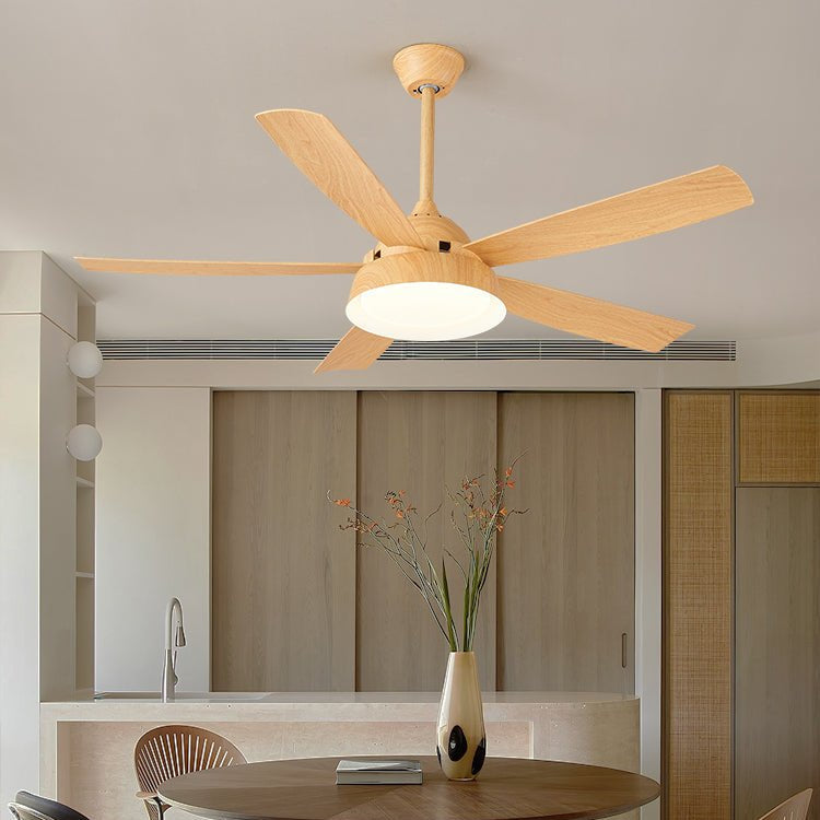 Orvino Wood Ceiling Fan Light