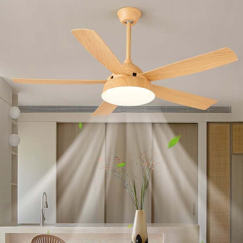 Orvino Wood Ceiling Fan Light