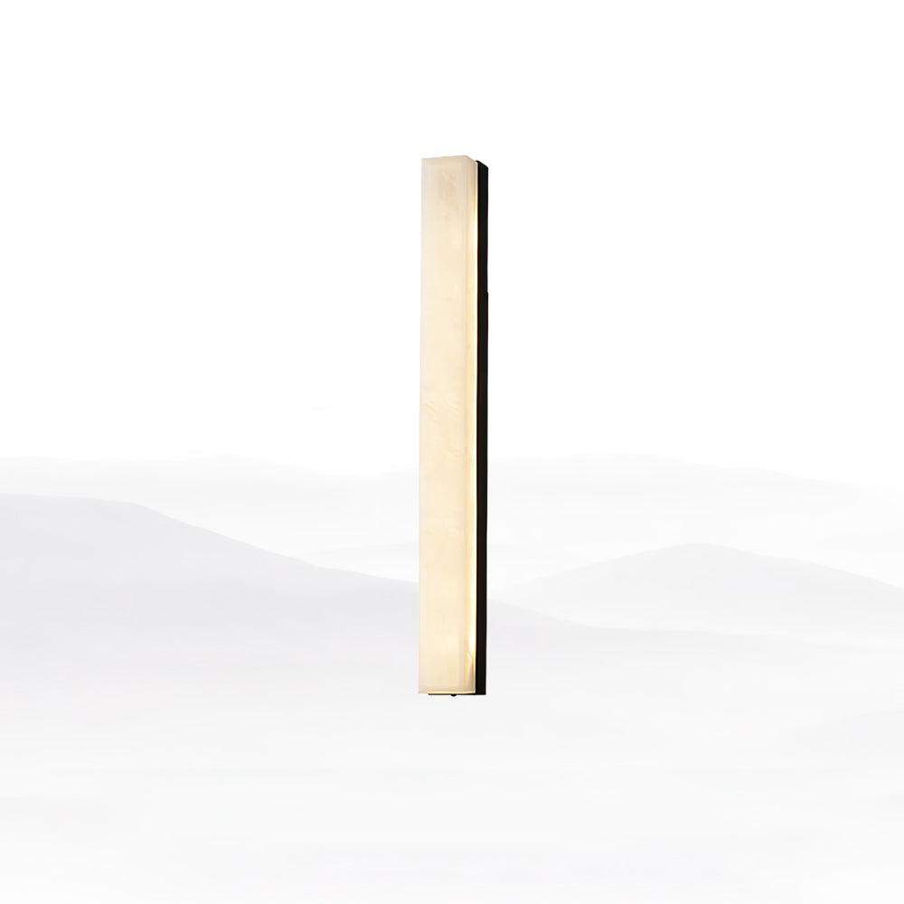 Nivearia Minimalist Alabaster Wall Lamp Rectangular