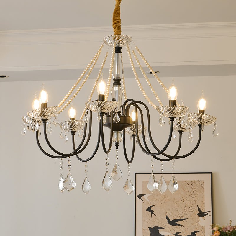 Cisoren Postmodern Luxury Pearls Crystal Chandelier