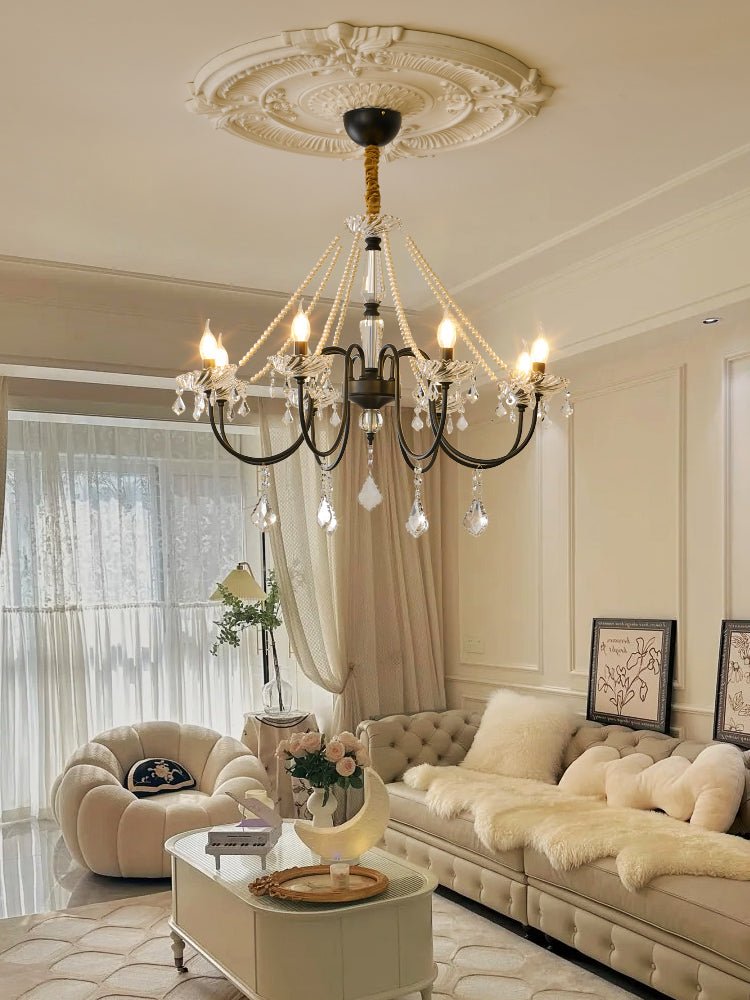 Cisoren Postmodern Luxury Pearls Crystal Chandelier