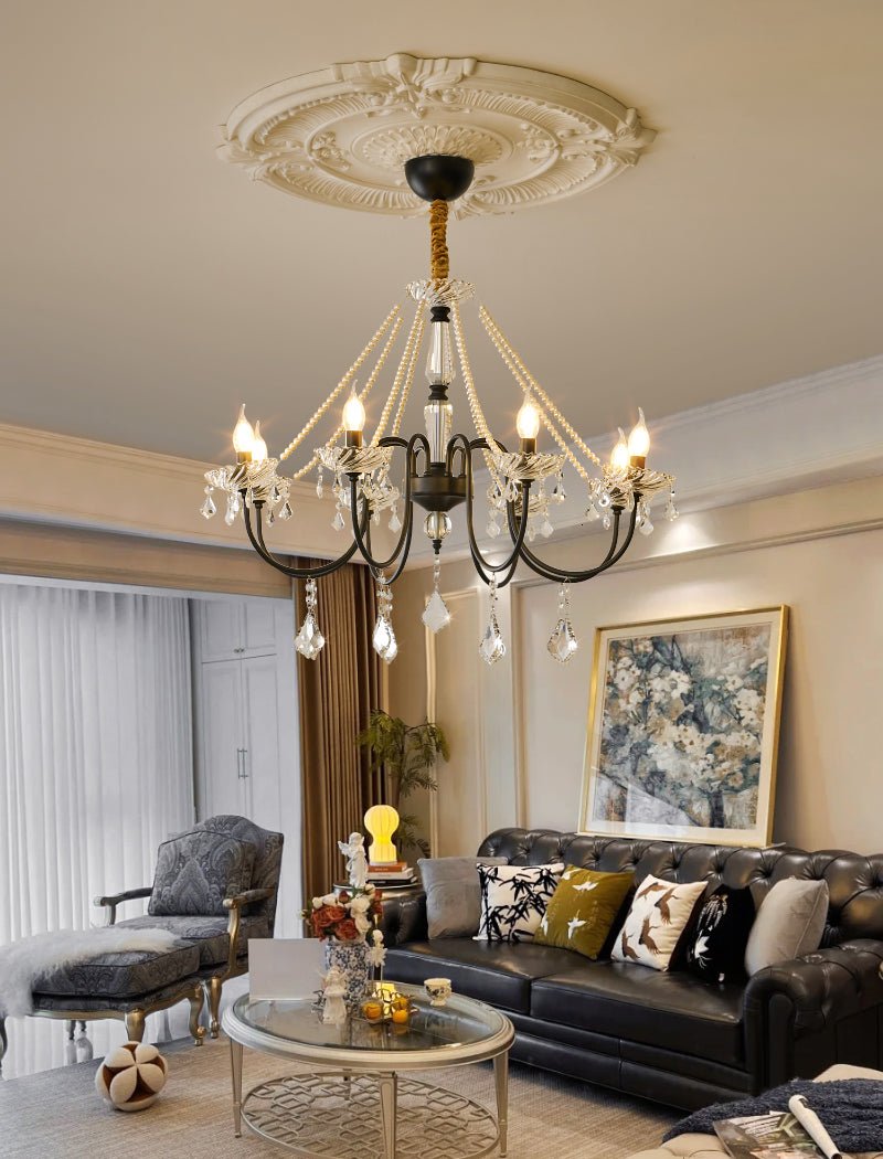 Cisoren Postmodern Luxury Pearls Crystal Chandelier
