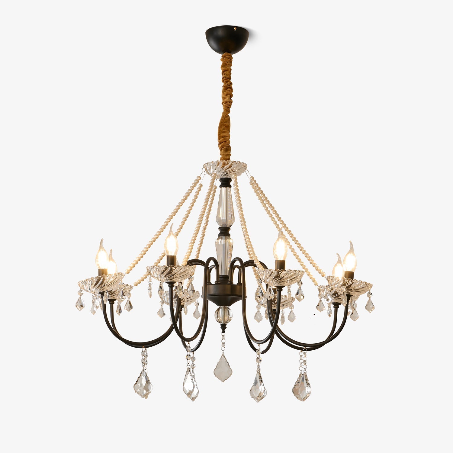 Cisoren Postmodern Luxury Pearls Crystal Chandelier