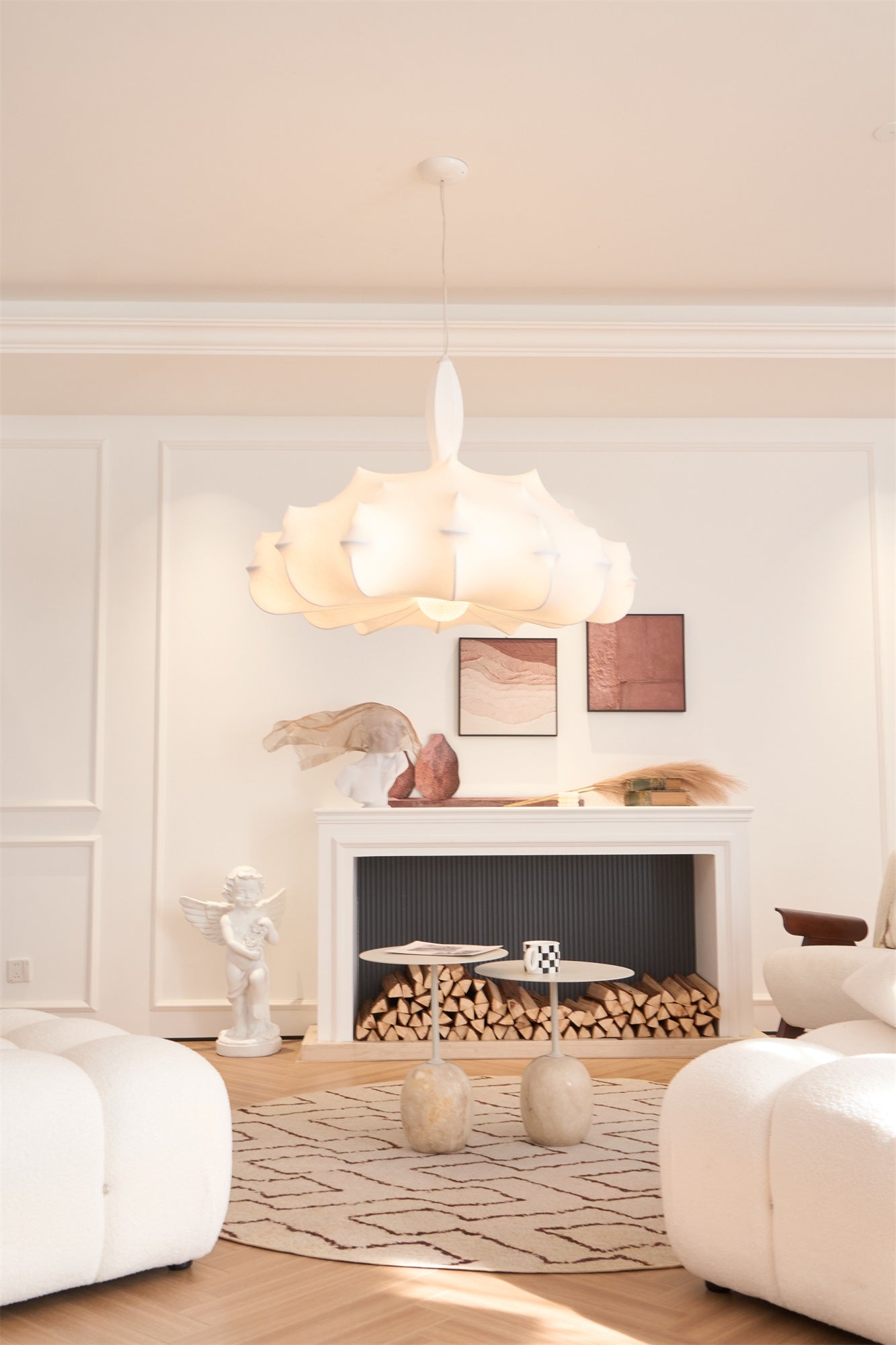 Soti Contemporary Silk Pendant Lamp