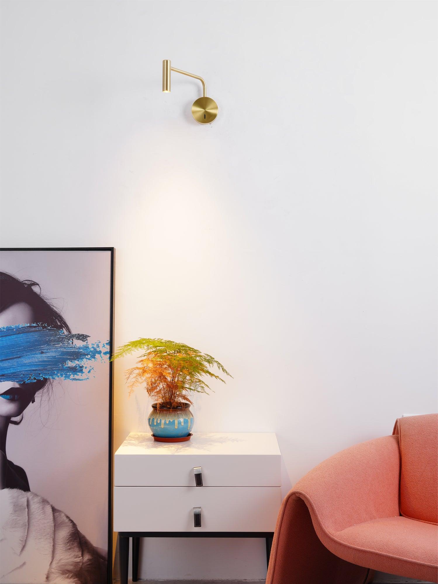Kiroxen Minimalist Disc LED Sconce Wall Lamp