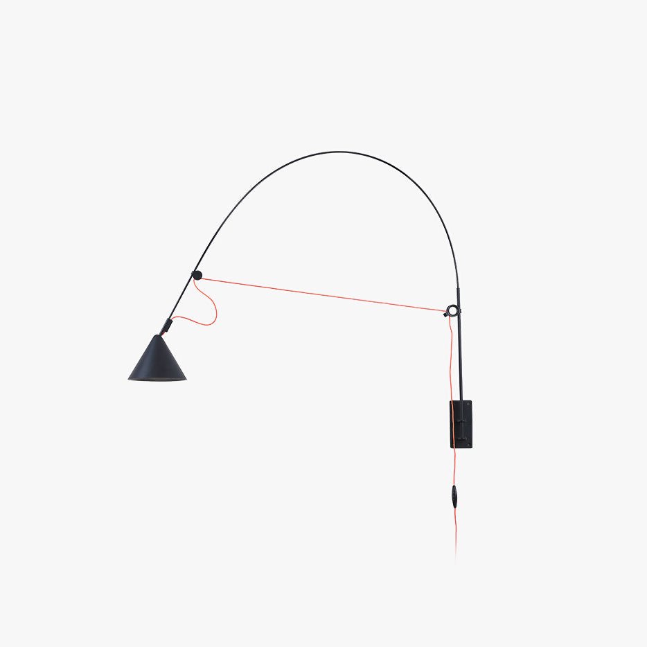 Noraette Wall Lamp Arc Cone Minimalist