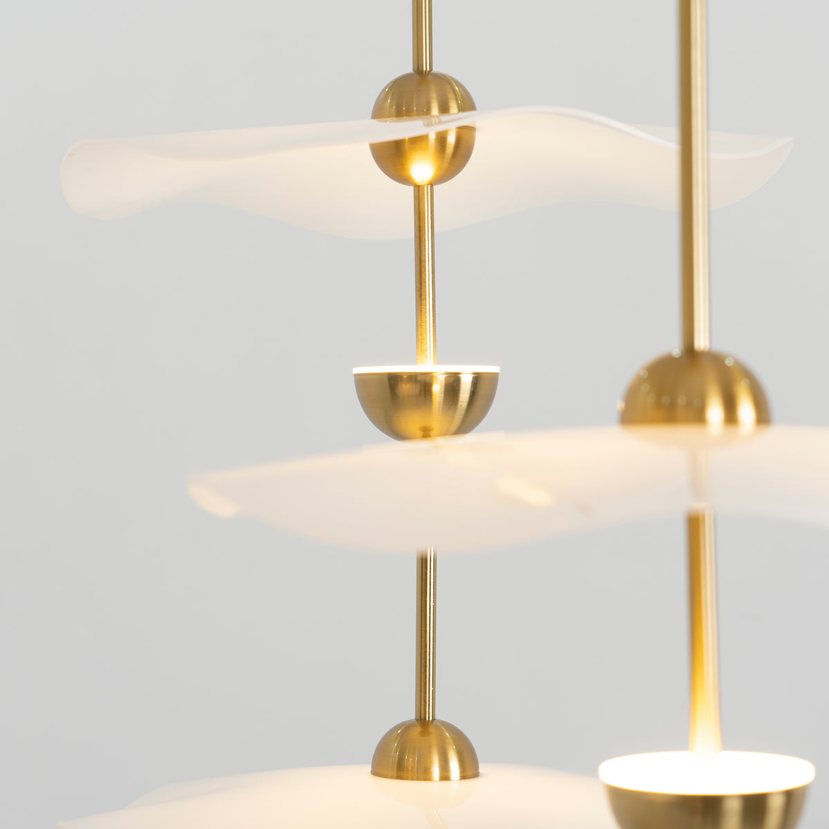 Lioraise Pendant Light Double Biscuit for Living Room