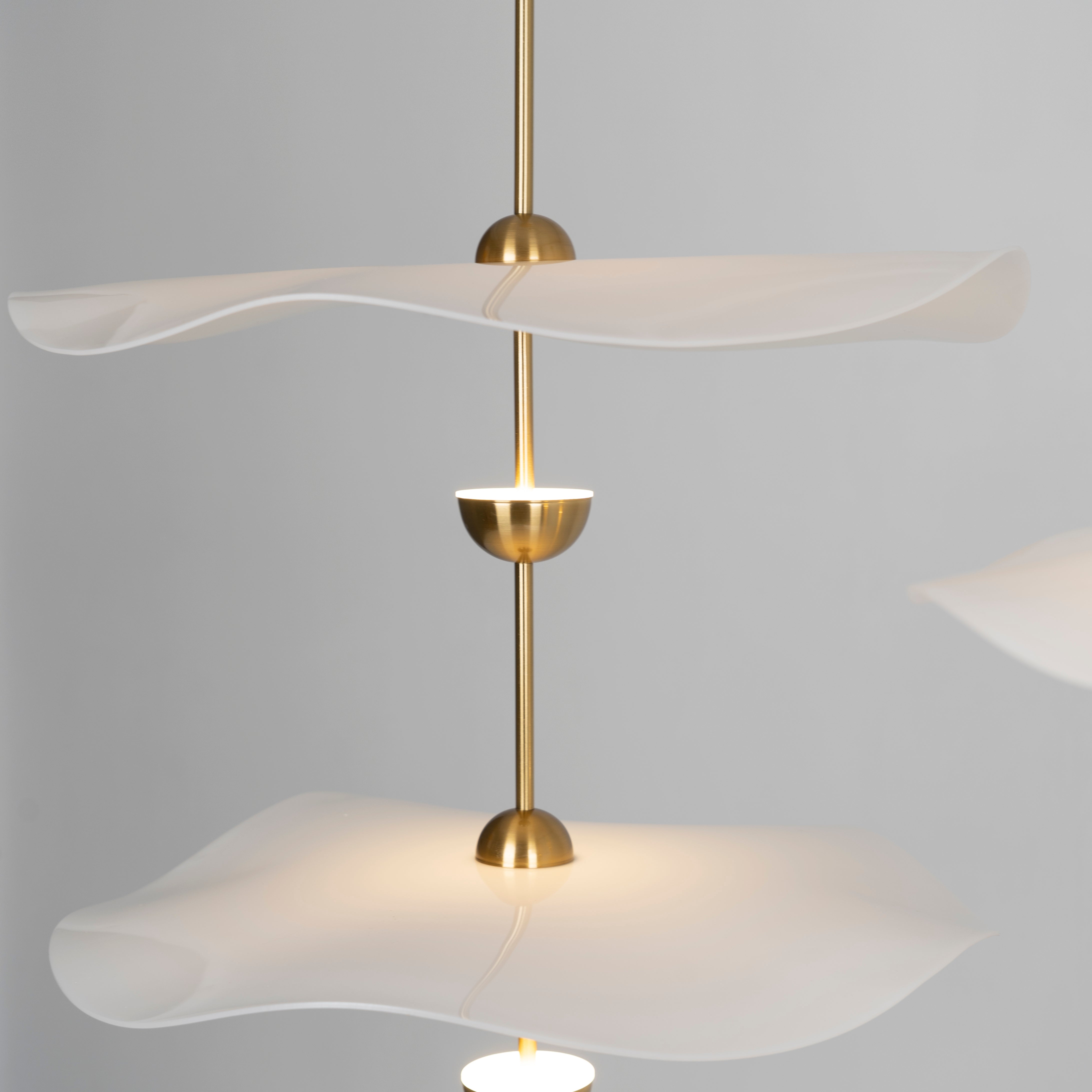 Lioraise Pendant Light Double Biscuit for Living Room