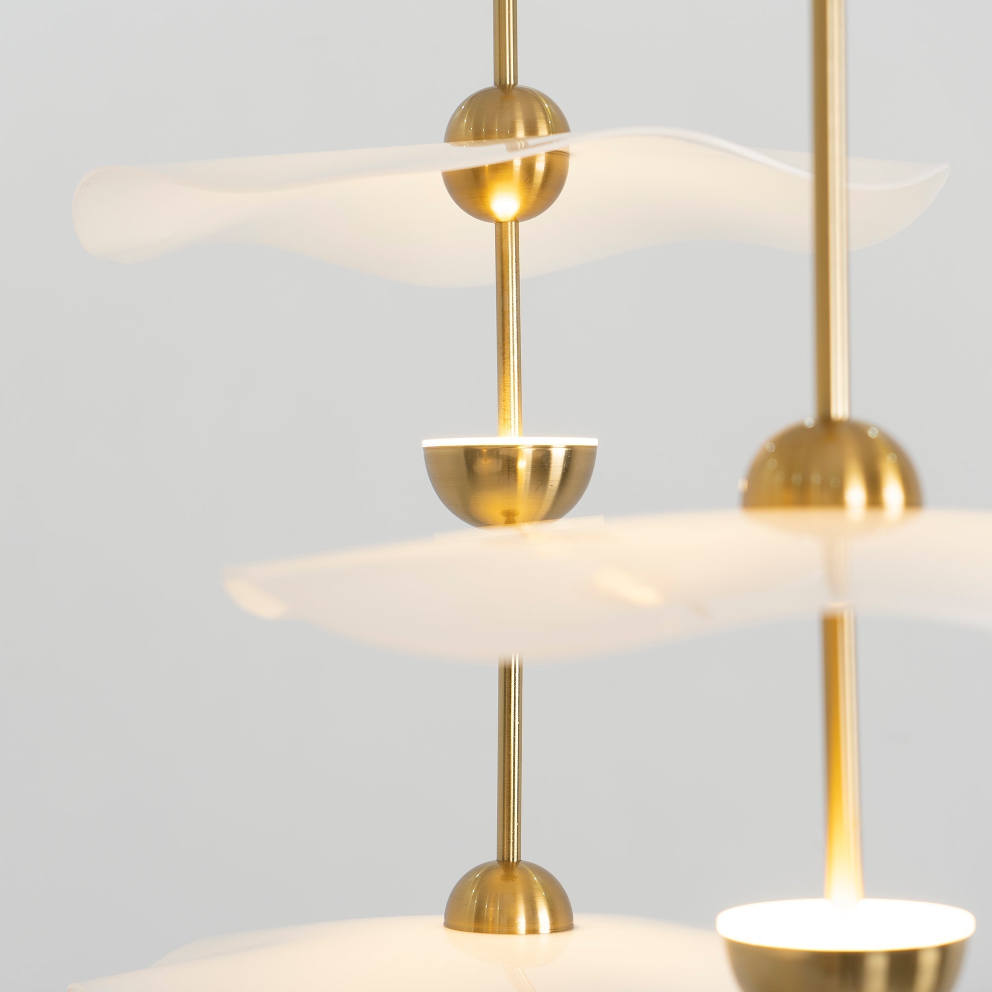 Lioraise Pendant Light Double Biscuit for Living Room